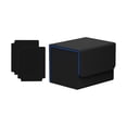 thumbnail image 3 of Almencla Trading Card Deck Box Card Holder Display for Baseball Card Collectible Card Black Blue, 3 of 8