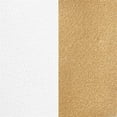thumbnail image 7 of Elle Decor Mirabelle Outdoor Ottoman in White and French Gold, 7 of 7