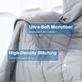 thumbnail image 3 of Sivio Kids Weighted Blanket 5lbs for Sofa Bed, Soft Breathable All-Season Heavy Blankets for Better Sleep, Machine Washable, 36" x 48" Gray, 3 of 10