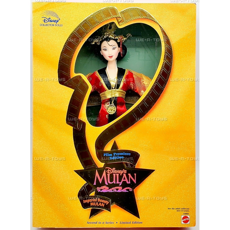 Imperial Beauty Mulan Doll Disney Limited Edition Second in a