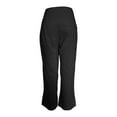 thumbnail image 4 of UANWENN Women's Casual Pants Straight Leg Capri Ankle Length Mid Rise Button Detail Comfortable Summer Fall Everyday Wear Womens Pants Casual plus Size Boot Cut Dress Pants for Women Business Casual, 4 of 4