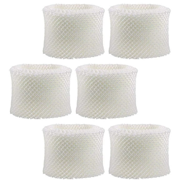 Nispira 6 Packs Humidifier Wick Filter Replacement Compatible with Holmes HWF75 HWF75CS HWF75PDQ-U Filter D Fits White Westinghouse, Sunbeam