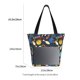 thumbnail image 3 of Fotbe Bowling Ball Bolsa de Playa con Estampado, Bolsa de Hombro, Bolsa de Mano Espaciosa, Bolsa de Viaje Ligera, Bolsa de Compras Versátil, 3 of 6