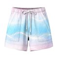 thumbnail image 5 of Women Shorts JIANLAI Casual Long Knee Length High Waisted Stretch Wide Leg Relaxed Fit (S-2XL) Multicolor, 5 of 5