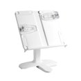 thumbnail image 2 of Miogawg Book Stand For Reading, Adjustable Book Holder With 360° Rotating Bases, Foldable Designs And Elastic Clips, Multifunctional Display Stand, For Books, Magazines, Tablets, Laptops, 2 of 6
