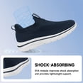 thumbnail image 6 of Sosenfer Men's Hands Free Slip On Walking Shoes Breathable Lightweight Running Sneakers, 6 of 10
