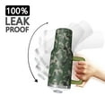 thumbnail image 3 of Camouflage 40oz Tumbler– Stainless Steel Insulated Tumbler with Handle and Straw, Large Capacity Travel Cup for Hot & Cold Drinks, 3 of 6