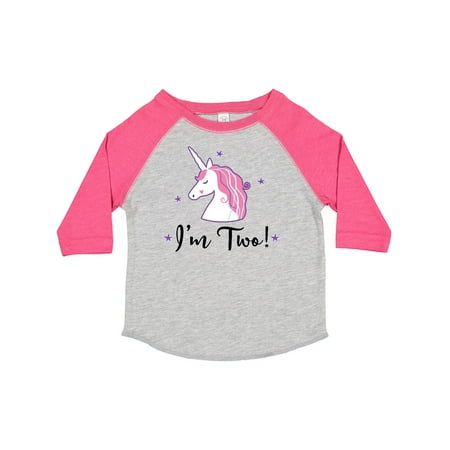 

Inktastic 2nd Birthday Unicorn Party Gift Toddler Toddler Girl T-Shirt