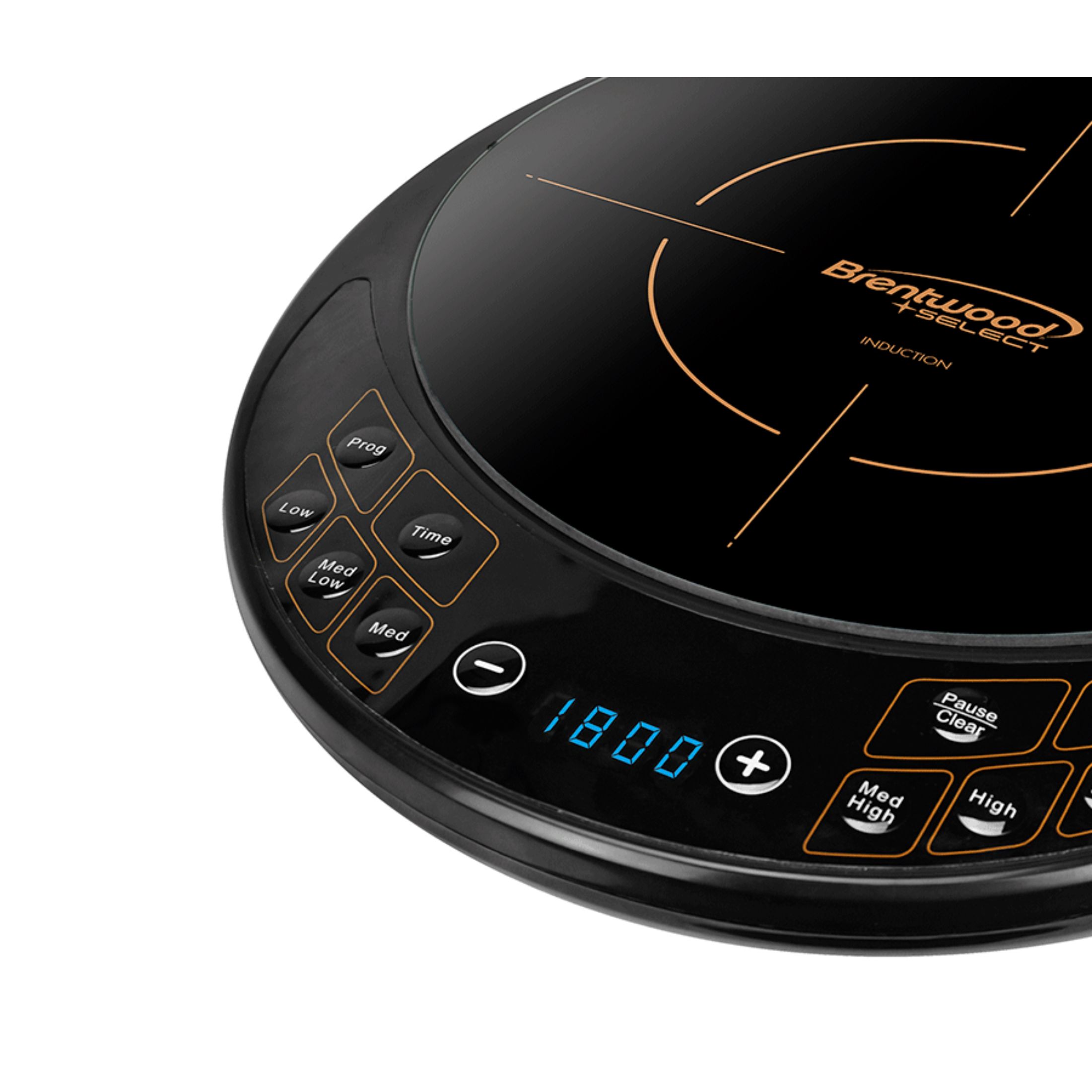 Brentwood Single Electric Induction Cooktop - Black