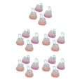thumbnail image 2 of Justharion 4PCS Keychain Double Side Lightweight Portable Key Ring Transparent Holder Accessory Cellphone DIY Making Birthday 5x4.1x1 cm 5 5Set, 2 of 6