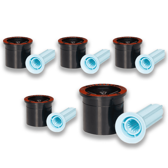 (5) Rain Bird 5H MPR Nozzle 5' Radius Half-Circle Spray Pattern (180°)