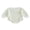 Green, variant on Newborn Baby Girl Spring Fall Winter Outfit Bubble Romper 3D Flower Waffled Striped Long Sleeve Bodysuit Infant Baby Girl Essentials Clothes