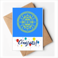 thumbnail image 1 of Snowflake Amulet Spell Wedding Cards Congratulations Greeting Envelopes, 1 of 3