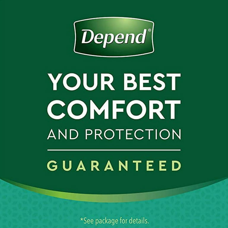 Depend Fresh Protection Adult Incontinence Underwear for Women, Maximum,  XL, Blush, 68Ct
