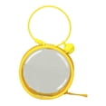 thumbnail image 1 of Bolsa de almacenamiento para muñecas pequeña, bolsa transparente para exhibición de figuras, organizador colgante impermeable con llavero, bolsa para amarillo, 1 of 8