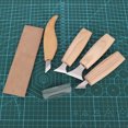 thumbnail image 3 of Cortador de tallado herramientas de tallado de madera con mango de madera 7 piezas para profesionales Principiantes de arte DIY ANGGREK Otros, 3 of 8