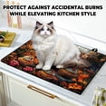 thumbnail image 7 of Pumpkin Stove Top Cover for Home Decoration Kitchen Pad Non-Stick Washable Cooktop Covers Countertop Protector Keep Stove Clean 28"x20", 7 of 7