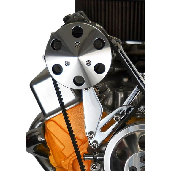 Bills Hot Rod Co.200 Series Early SBC A/C Bracket, Chrome