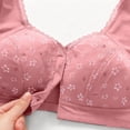 thumbnail image 7 of SCSAlgin Daisy Bras for Older Women Floral Bra Wireless Front Closure Bras for Senior Daisy Comfort Tshirt Bra, 7 of 7