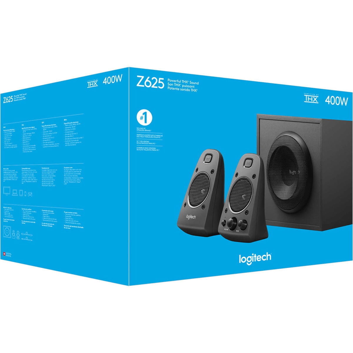 Logitech Z625 Powerful THX Sound, Black