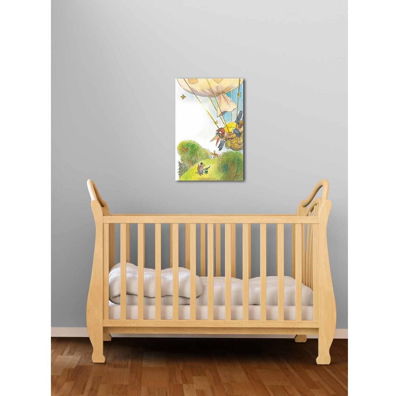"Fly Away" Painting Print on Wrapped Canvas