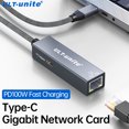 USB 3.0 Type C Adapter Network Card USB TypeC To RJ45 10