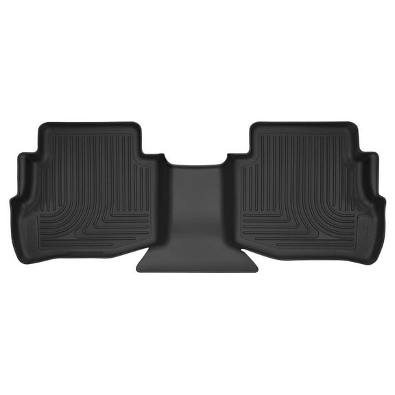 Husky Liners 52431 X-Act Contour Floor Liner Fits 2016-2023 Mazda CX-9 w/o Floor Mounted Cup Holders or Console Between Second Row Bucket Seats Second Row 1 Pc Black