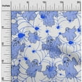 thumbnail image 2 of oneOone Cotton Poplin Grayish Blue Fabric Halloween Dress Material Fabric Print Fabric By The Yard 56 Inch Wide, 2 of 4