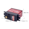 thumbnail image 3 of Bewildely 1/8 RC barco vehículo alto Torque Digital Servo Control remoto barco automóvil engranaje Motor repuestos accesorios Kits de construcción modelo, 3 of 3