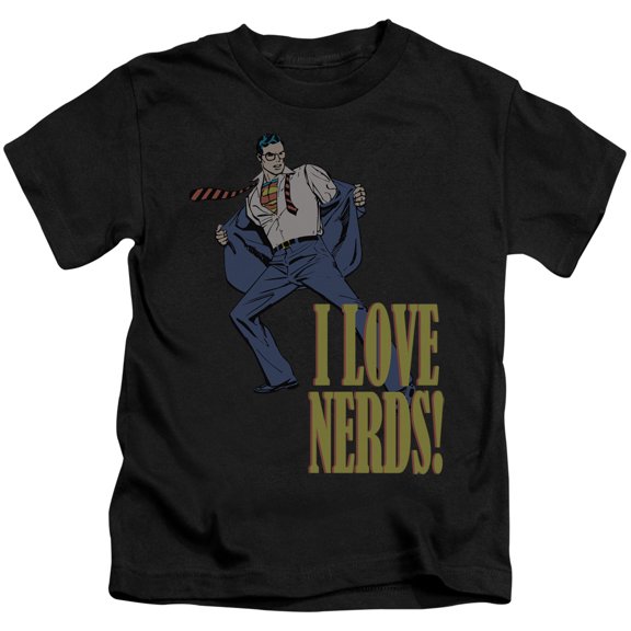 Dc I Love Nerds Little Boys Juvy Shirt