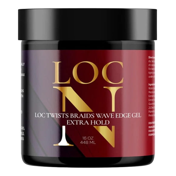 LOC N LOC Twists Tresses Bord Ondulé Gel [Tenue Supplémentaire] (16oz)