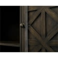 thumbnail image 6 of Martin Furniture 66"W Wood Hutch With Doors Office Storage in Dark Brown, 6 of 9