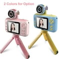 thumbnail image 2 of Andoer Cute Kids Digital Camera, 40MP, 1080P, 2.4 inch IPS Screen, 180° Rotatable Lens, Pink/Blue, 2 of 7