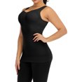 thumbnail image 6 of LELINTA Women's Cami TaLELINTA Top Seamless Body Shaper Vest Waist Trainer Shapewear with Removable Pads Tummy Control Shapewear, 6 of 7