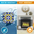 thumbnail image 6 of Mi Alma Removable Vinyl Spanish Blue Yellow Backsplash Tile Stickers, 24pcs, 6 of 10