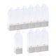 thumbnail image 3 of 10 cajas de regalo de flores portátiles transparentes con una sola rosa para bodas y cumpleaños Blanco, 3 of 9