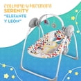 thumbnail image 4 of Columpio y Mecedora Para Bebé Serenity Elefante y León, 4 of 8