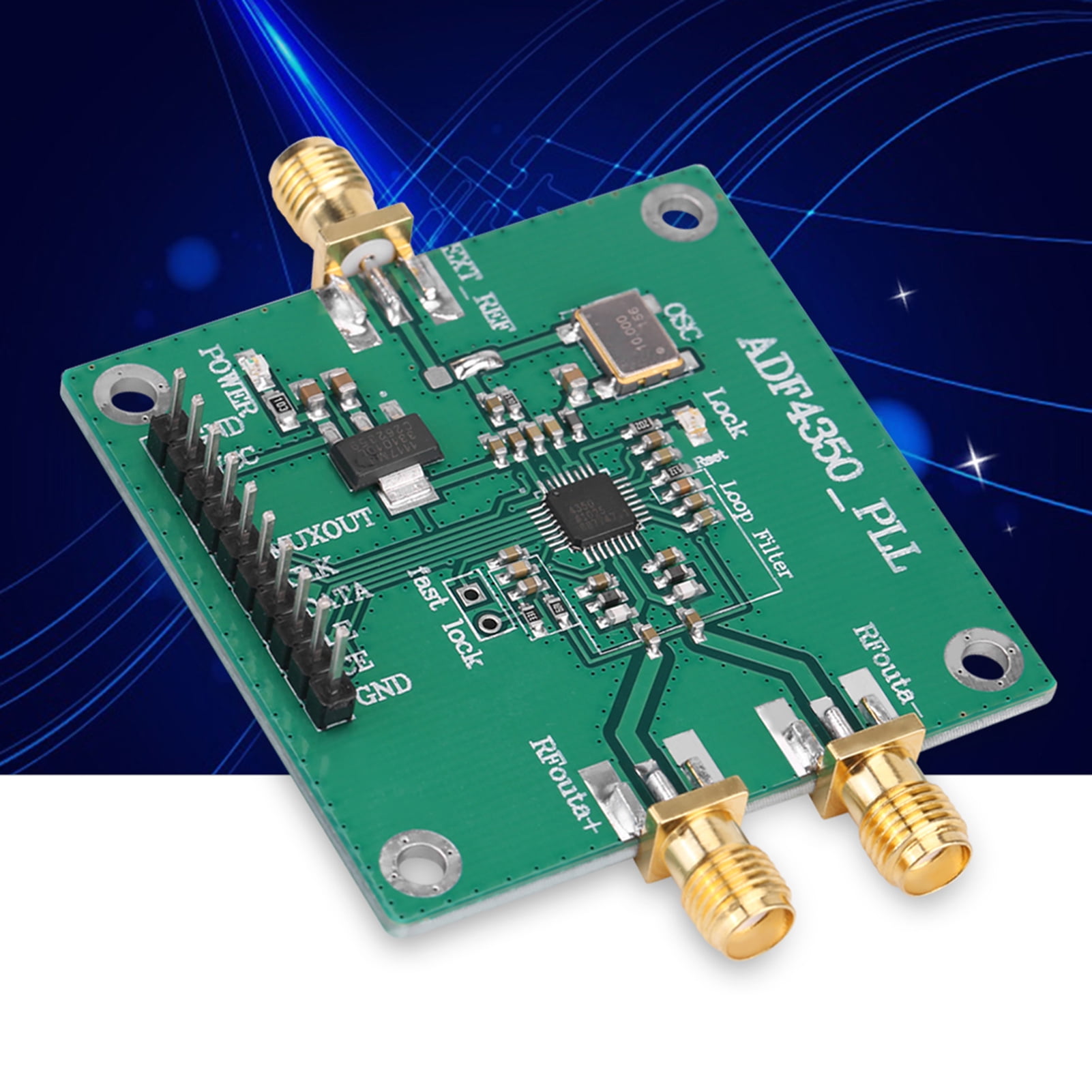 Details about   Phase Locked Loop Board 137M-4.4 GHz RF Signal Source Phase Locked Loop 