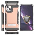 thumbnail image 4 of Tri-Shield Series for iPhone 13 Case, Tri-Shield [Military Grade] Rugged Cover with Metal Kickstand [Includes Wrist Strap Lanyard], 4 of 10