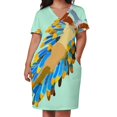 thumbnail image 2 of Nudibranch-vestido holgado de verano para mujer traje de noche con bolsillos, 2 of 6