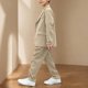 thumbnail image 4 of Odeerbi Chaqueta de Vestido Formal de Los Niños Con Muescas de Solapa + Pantalones de Traje Conjunto de Trajes de Verano, 4 of 9
