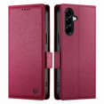 thumbnail image 1 of Magnetic Wallet Case with Card Holder & Stand for Samsung Galaxy A37 5G Red, 1 of 6