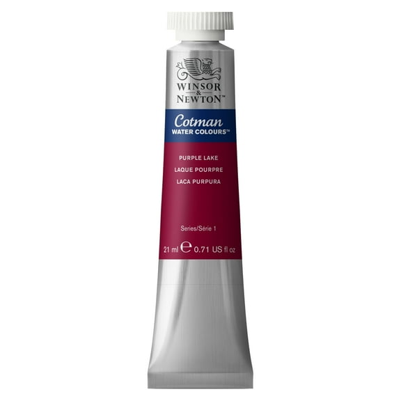 Winsor & Newton Cotman Watercolor, 21ml Tube, Purple Lake