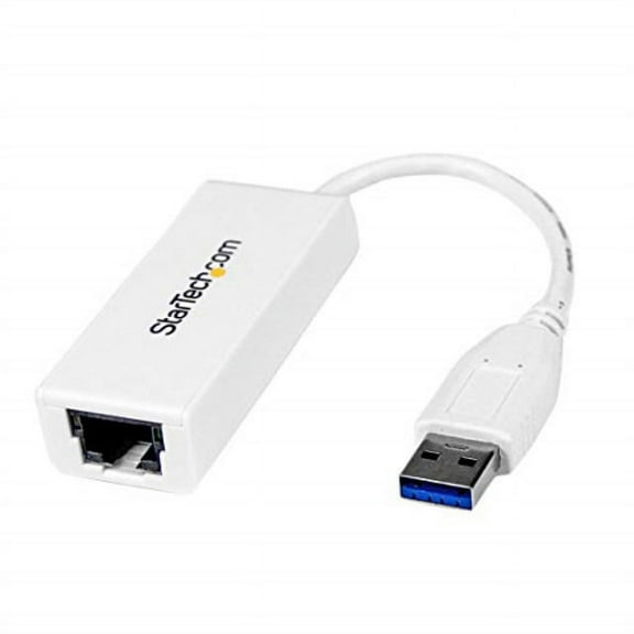 StarTech.com USB 3.0 to Gigabit Ethernet Network Adapter - 10/100/1000 NIC - USB to RJ45 LAN Adapter for PC Laptop or MacBook (USB31000SW)