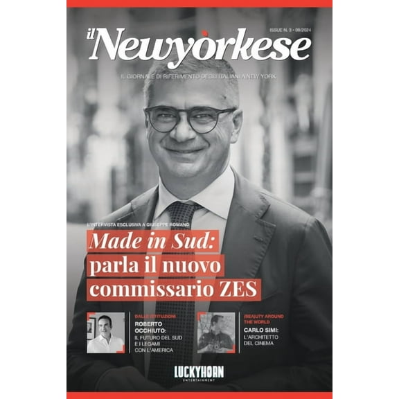 ilNewyorkese - Numero 3: Made in Sud: parla il nuovo commissario ZES, (Paperback)