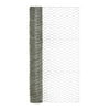 36in H x 25ft L Gray Poultry Netting with 1in Mesh