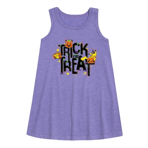 Pokémon - Trick or Treat - Youth Girls A-line Dress