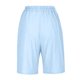 thumbnail image 5 of Pantalones cortos de pijama con estampado de cuadros y botones en la parte delantera para mujer - Ropa de dormir Pantalones cortos de estar por casa S-XXXL, 5 of 6