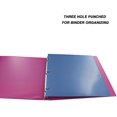 thumbnail image 6 of Emraw Metallic 2 Pockets Portfolios File Folders W/3 Prong - Color May Vary(6pk), 6 of 6