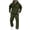 Army Green, variant on Two Piece Outfits Solid Color Men's Casual Suit Set Comfortable Relaxed Fit Daily Wear for Spring Autumn Winter Outdoor Activities Size:S